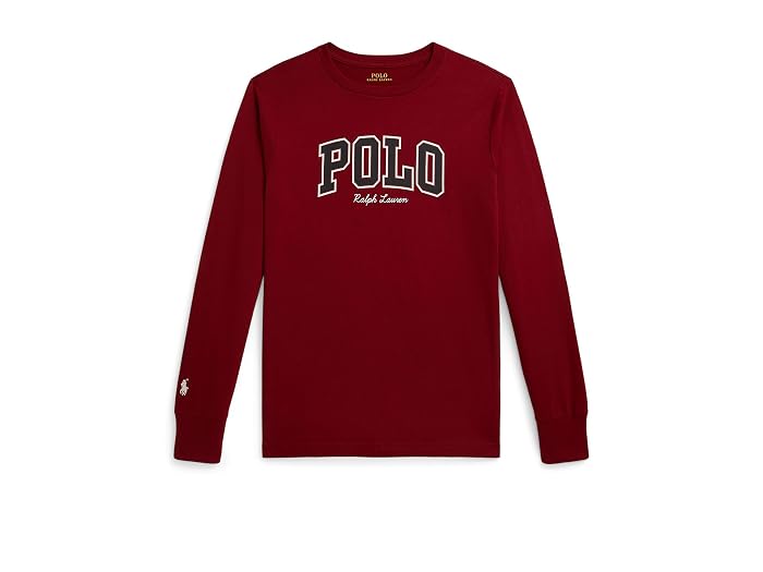 Polo Ralph Lauren Kids Logo Cotton Long Sleeve Tee (Big Kid)
