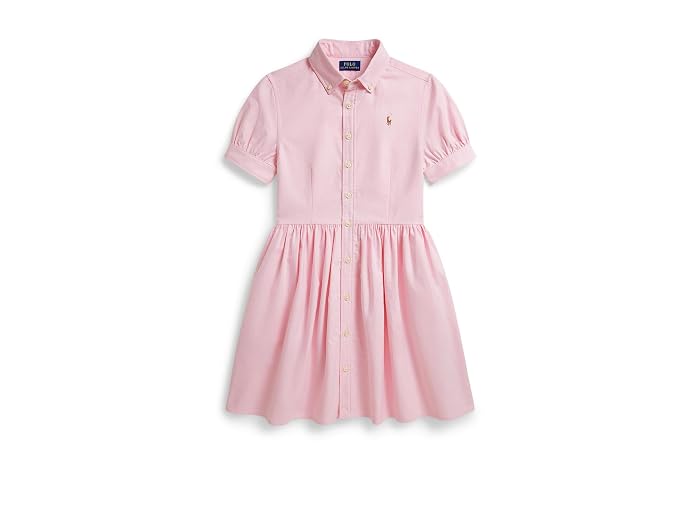 Polo Ralph Lauren Kids Cotton Oxford Shirtdress (Big Kid) - Image 3