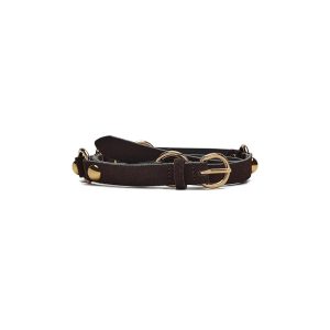 Madewell O-Ring Studded Suede Belt