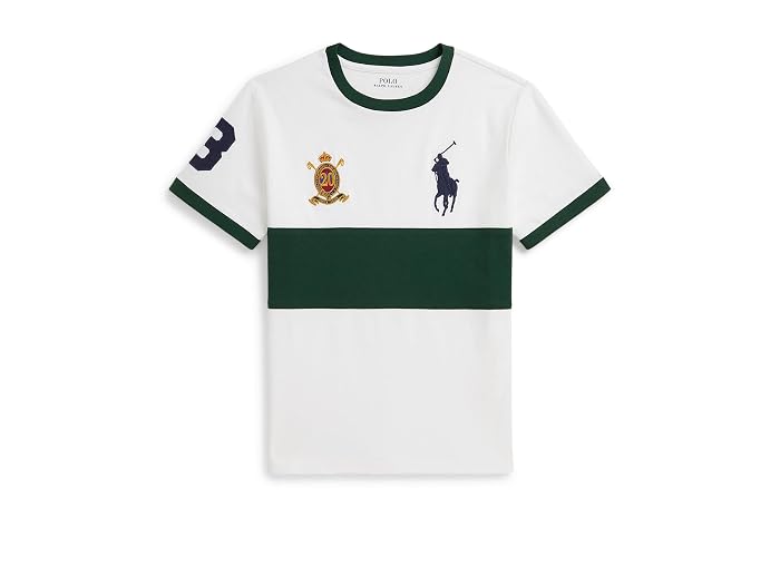 Polo Ralph Lauren Kids Big Pony 20th Anniversary Crest Tee (Big Kid) - Image 3