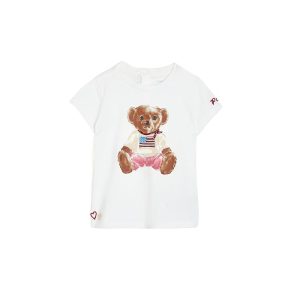 Polo Ralph Lauren Kids Polo Bear Cotton Jersey Tee (Infant)
