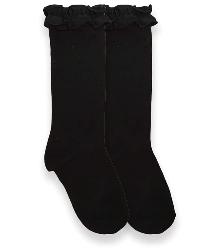 Jefferies Socks Little Girls Ruffle Knee High Socks 1 Pack