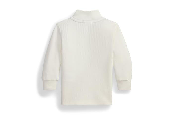 Polo Ralph Lauren Kids Estate-Rib Quarter-Zip Pullover (Infant) - Image 2