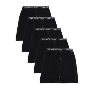 Polo Ralph Lauren Classic Fit Cotton Knit Boxer 5 Pack
