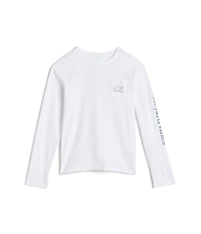 Vineyard Vines Kids Vintage Whale Long Sleeve (Toddler/Little Kid/Big Kid) - Image 4