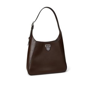 Lauren Ralph Lauren Leather Large Tanner Shoulder Bag