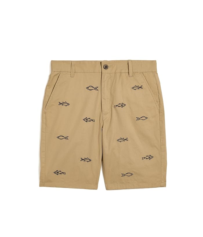 Janie and Jack Embroidered Flat Front Shorts (Toddler/Little Kid/Big Kid) - Image 4
