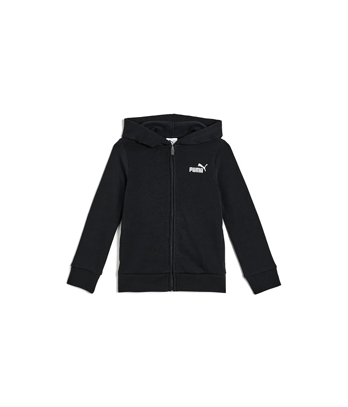PUMA Kids Essential Basics Fleece Zip-Up Hoodie (Little Kid/Big Kid) - Image 4