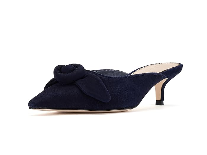 Cinq à Sept Layla Suede Kitten Heels Mule