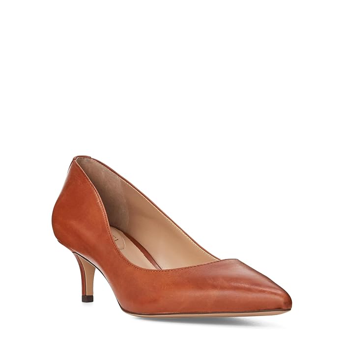 Lauren Ralph Lauren Adrienne Leather Pump - Image 3