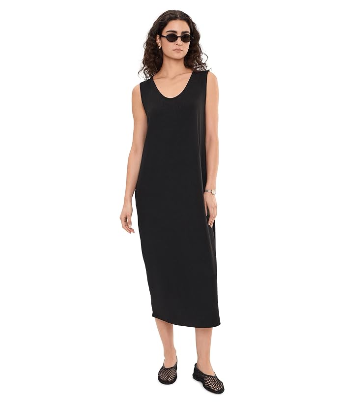 Eileen Fisher V-Neck Full Length Oval Dress - Image 2