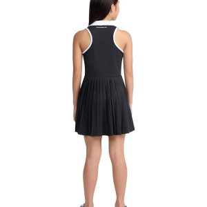 abercrombie kids YPB Half Zip Pleated Mini Dress (Big Kid)