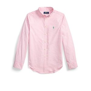 Polo Ralph Lauren Kids Plaid Cotton Poplin Shirt (Big Kid)