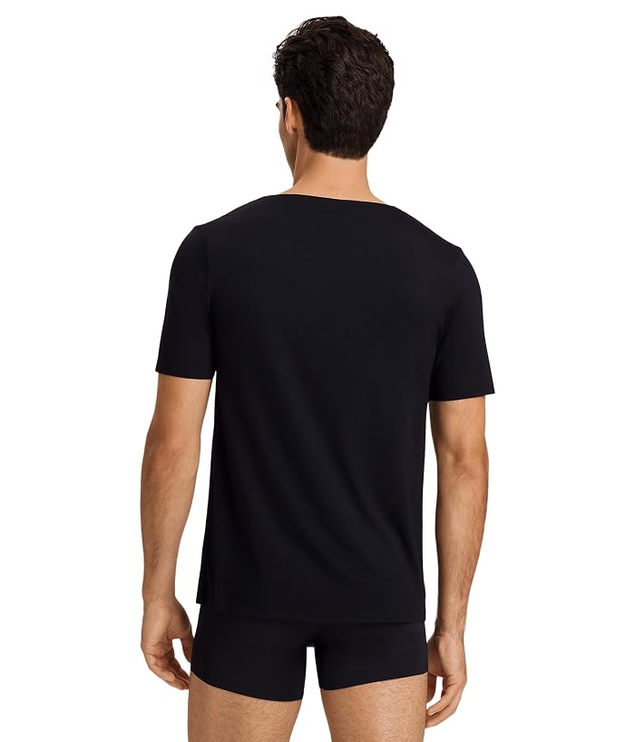 Hanro Clean Cut Short Sleeve V-neck Shirt - Image 2