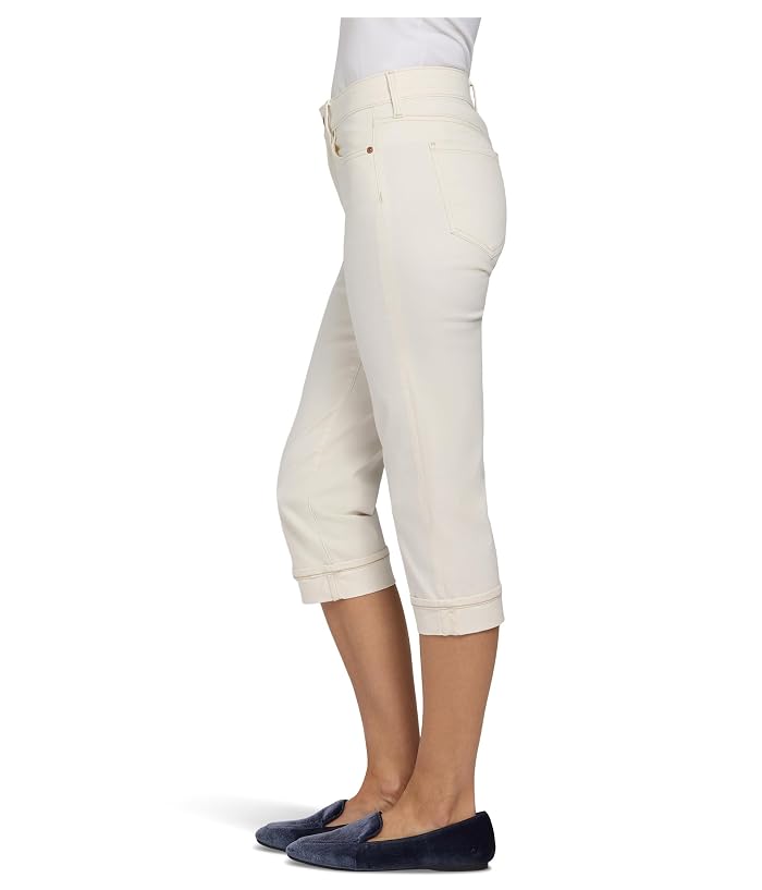 NYDJ Marilyn Crop Cuff Jeans in Vintage White - Image 2