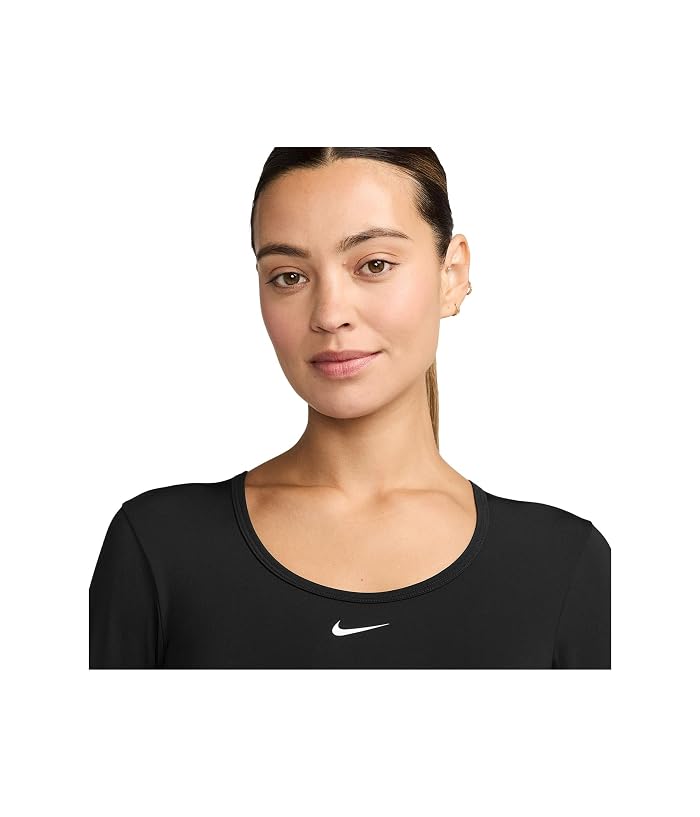 Nike Pro Dri-FIT Cropped Long-Sleeve Top - Image 3