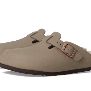 Birkenstock Kids Boston Shearling Lined Birkibuc (Toddler/Little Kid/Big Kid)