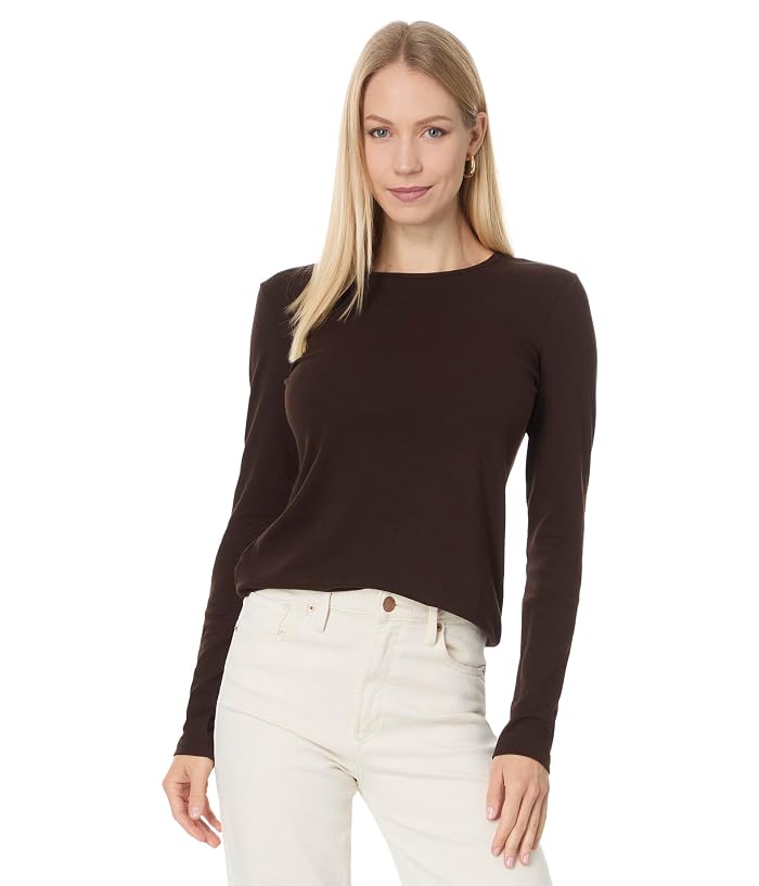 Lauren Ralph Lauren Cotton-Blend Long-Sleeve Top