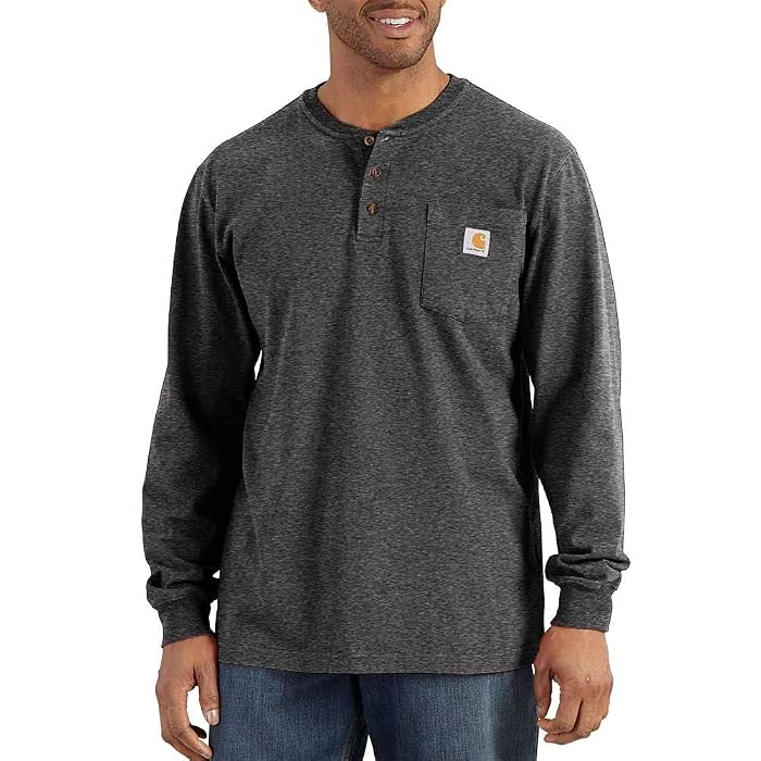 Carhartt Big & Tall Workwear Pocket Long Sleeve Henley