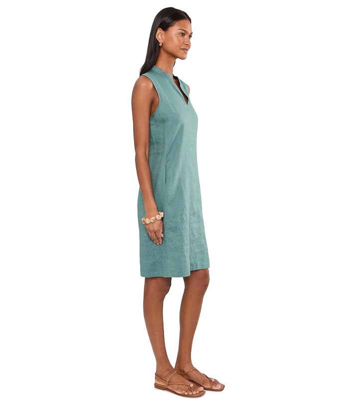 Eileen Fisher Organic Linen Knee Length Dress - Image 3