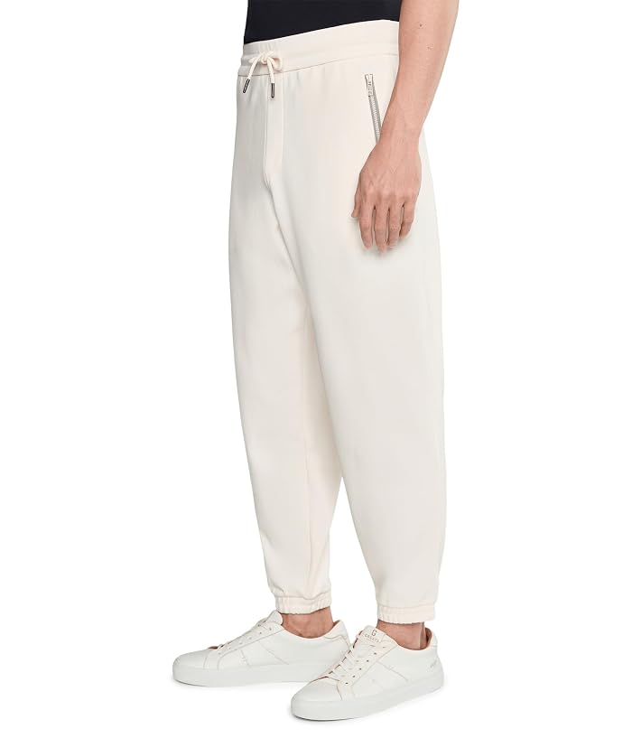 Armani Exchange Cotton Mix Twill Trousers - Image 3