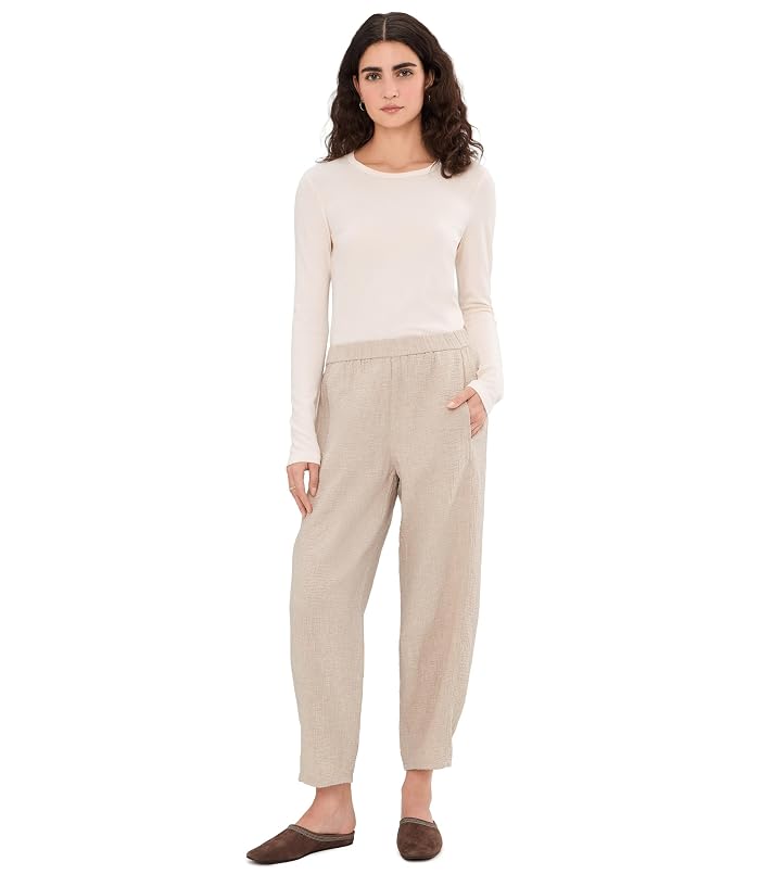 Eileen Fisher Organic Cotton Doubleweave Lantern Pants - Image 2