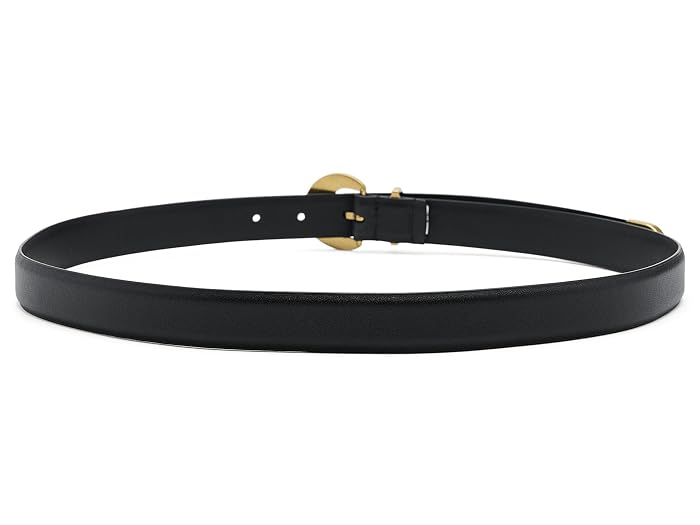 Madewell Domed-Buckle Wide Belt in Leather - Image 2