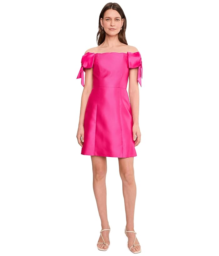 Adrianna Papell Scallop Neck Short Dress - Image 2