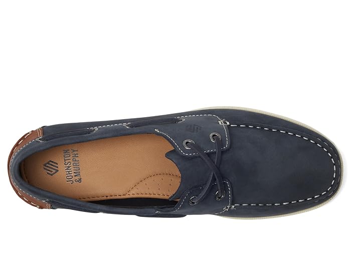 Johnston & Murphy Kids Zeke Boat Shoe (Little Kid) - Image 2
