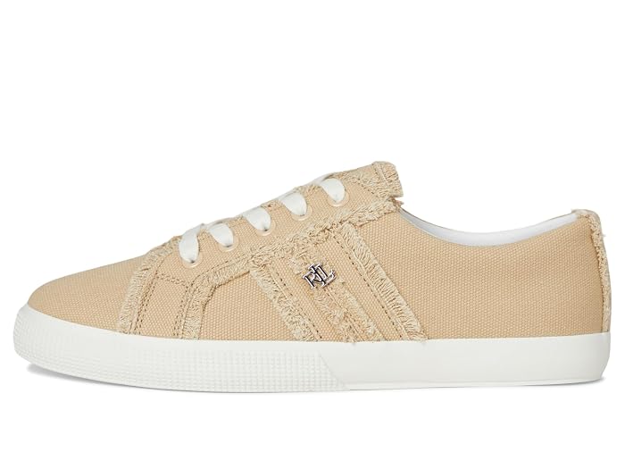 Lauren Ralph Lauren Janson Frayed Canvas Sneakers - Image 2