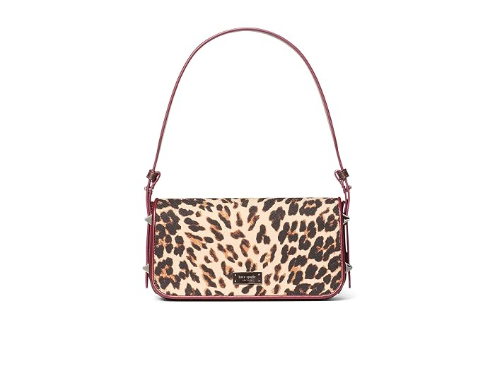 Kate Spade New York Liv Downtown Leopard Fabric Shoulder Bag