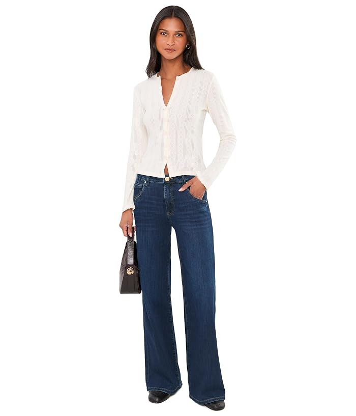 KUT from the Kloth Maya High-Rise Fab Ab Wide Legs Regular Hem - Image 2