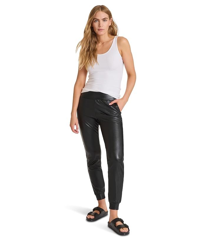 Commando Faux Leather Joggers SLG45