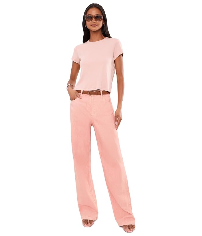 AG Jeans Billie Relaxed Straight in Sulfur Sparkling Rose - Image 2