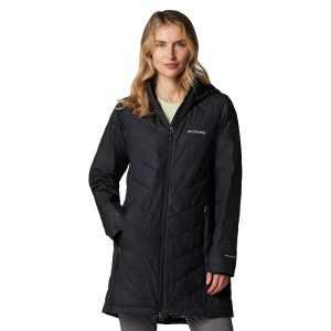 Columbia Plus Size Heavenly™ Long Hooded Jacket
