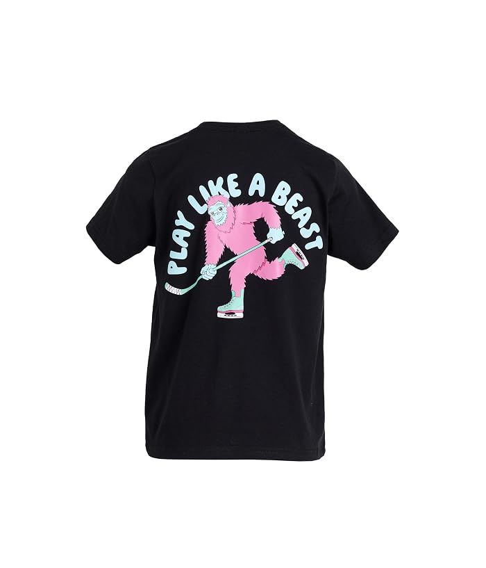 ChalkTalk SPORTS Hockey Short Sleeve T-Shirt - Play Like a Beast (Little Kid/Big Kid) - Image 4