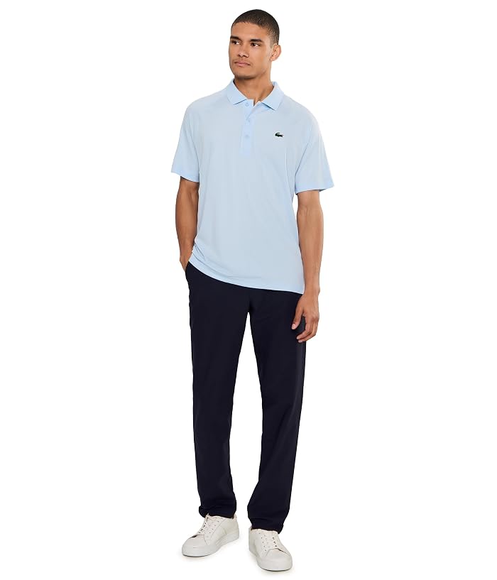 Lacoste Short Sleeve Sport Breathable Run-Resistant Interlock Polo Shirt - Image 2