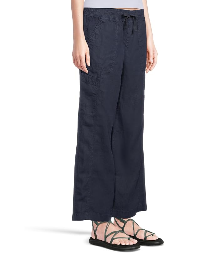 L.L.Bean Premium Linen Breezy Mid-Rise Wide Leg Utility Pull-On Pants - Image 2