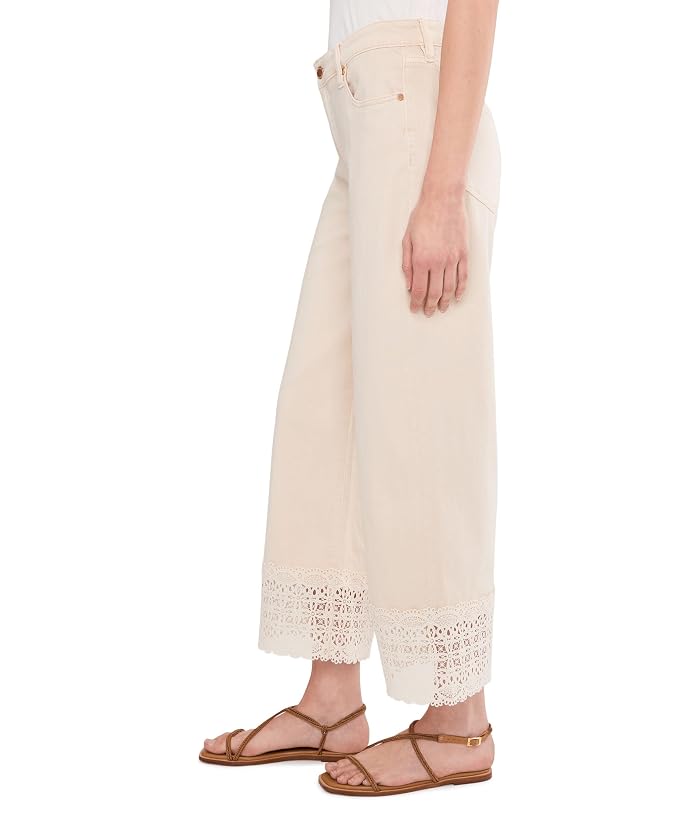 Liverpool Los Angeles Mid-Rise Stride Wide Leg Pant With Lace Trim 27" Inseam - Image 3