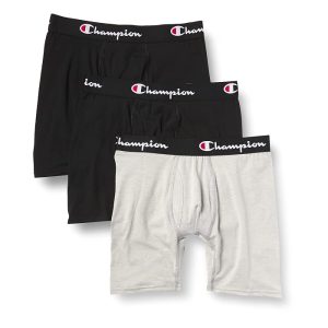 Champion Everyday Cotton Stretch Boxer Briefs 3-Pack