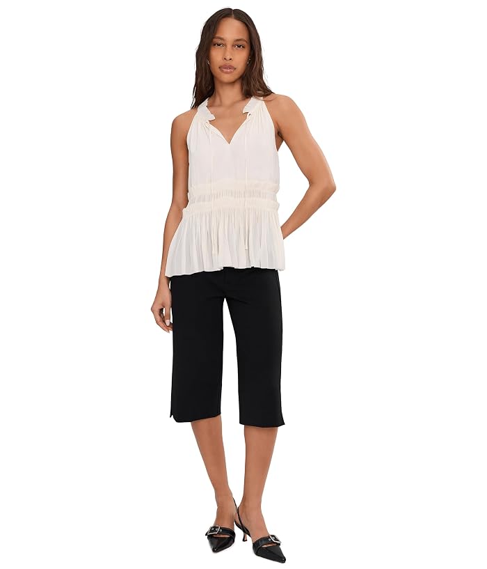 Liverpool Los Angeles Sleeveless Woven Top With Ruffles - Image 2