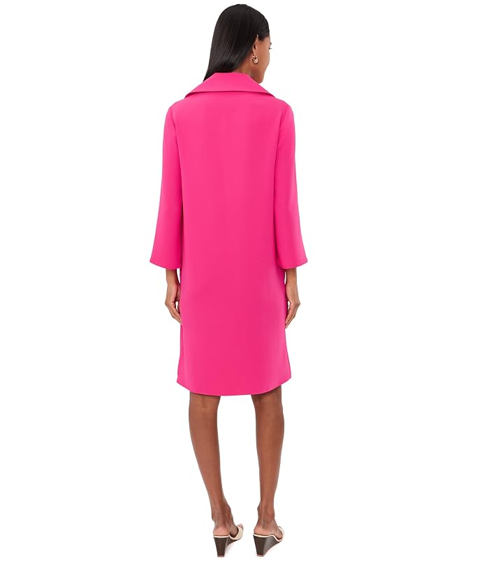 Trina Turk Collared Lace-Up Dress - Image 4