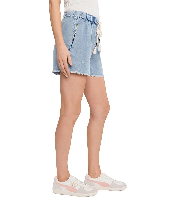 Spiritual Gangster Meadow Chambray Shorts - Image 3