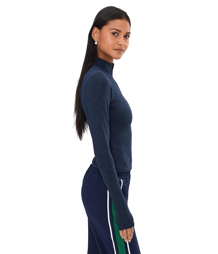 Splits59 Stevie Active Rib Half Zip Waist Length - Image 3