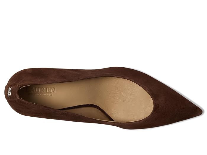Lauren Ralph Lauren Lanette Suede Block-Heel Pumps - Image 2