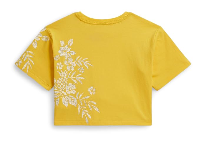 Polo Ralph Lauren Kids Floral-Print Cotton Boxy Tee (Toddler/Little Kid) - Image 2