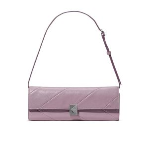 Kate Spade New York Deco Pieced Glazed Leather Soft Mini Shoulder