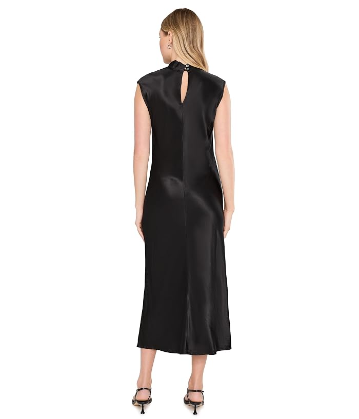 Michael Stars Astra Bias Mock Neck Dress - Image 4