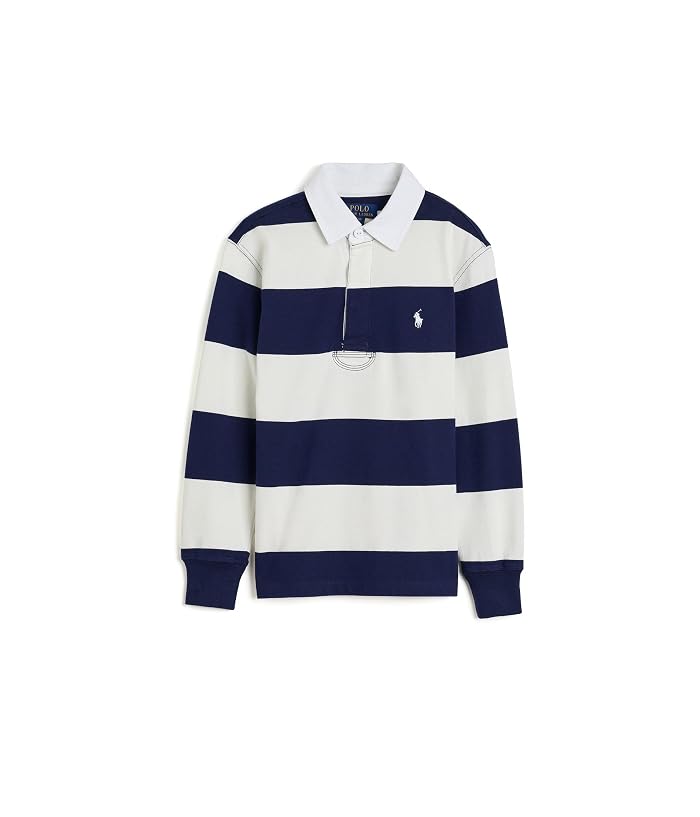 Polo Ralph Lauren Kids The Iconic Rugby Shirt (Big Kid) - Image 4