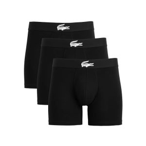 Lacoste 3-Pack Stretch Jersey Boxer Briefs